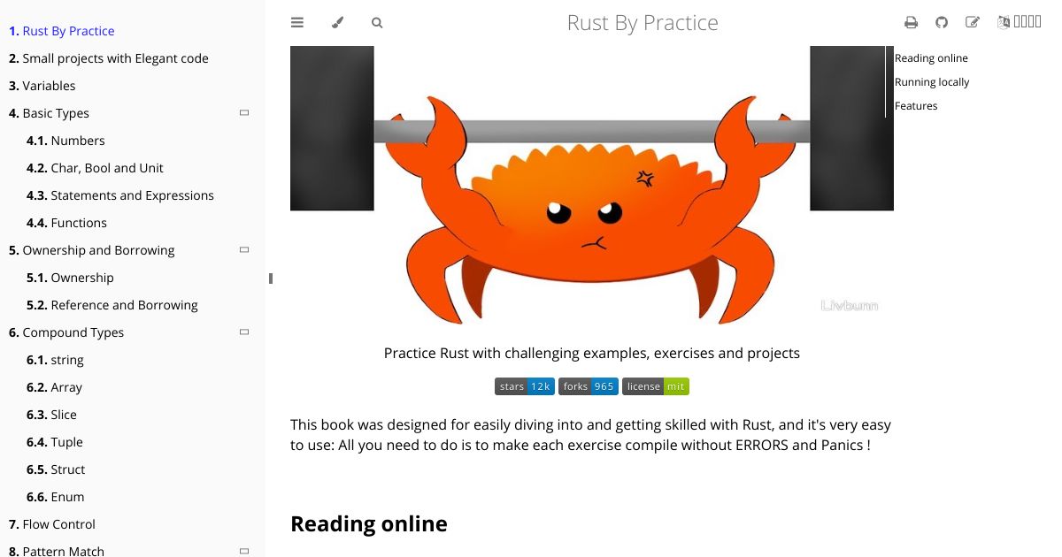 Rust By Practice